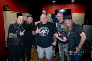 Chris with the members of Carbonstone